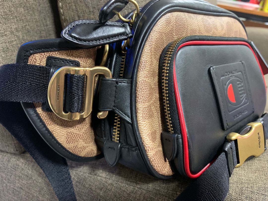 Coach x Champion Belt Bag, Luxury, Bags & Wallets on Carousell