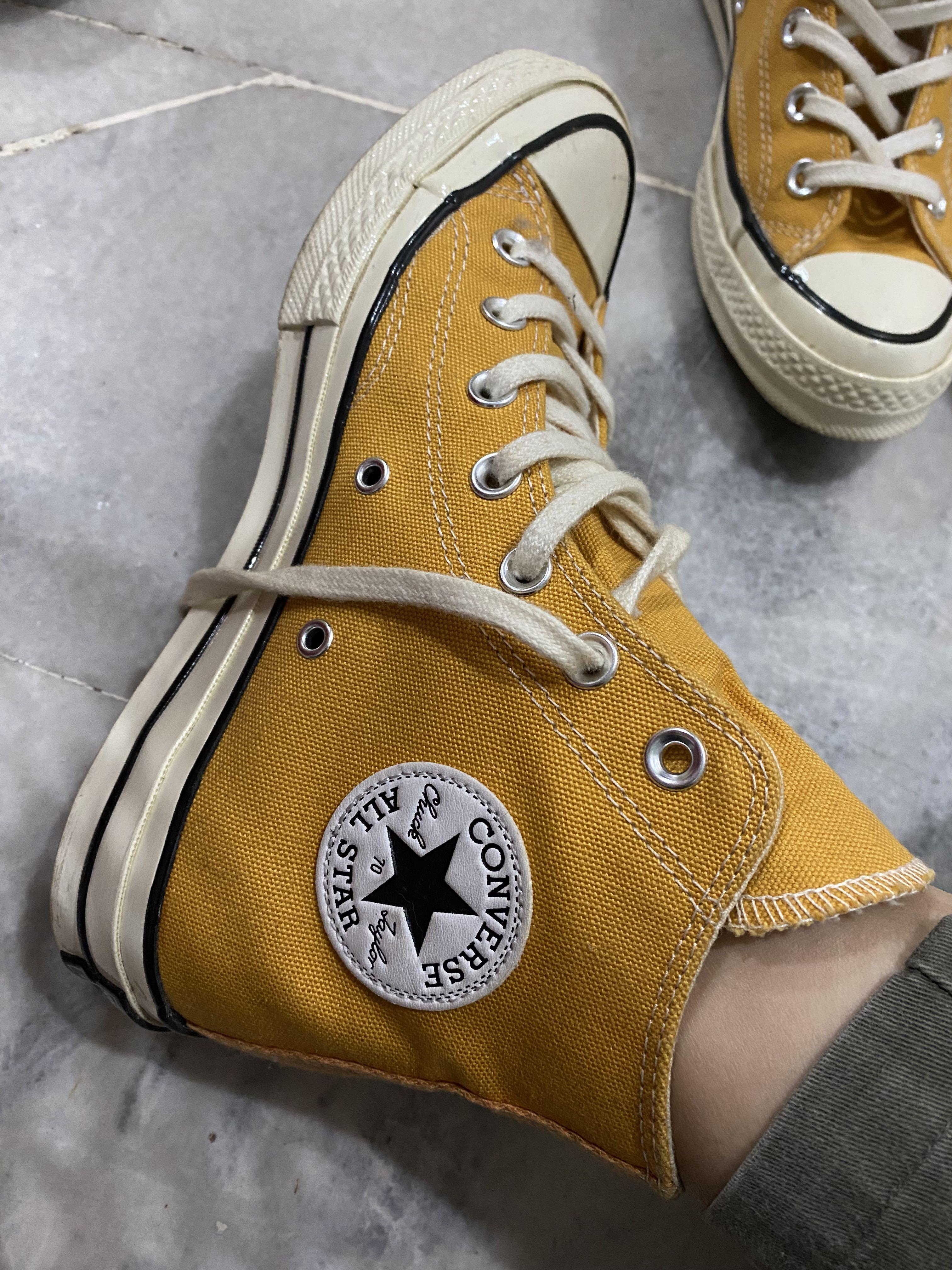 Converse best sale high sunflower