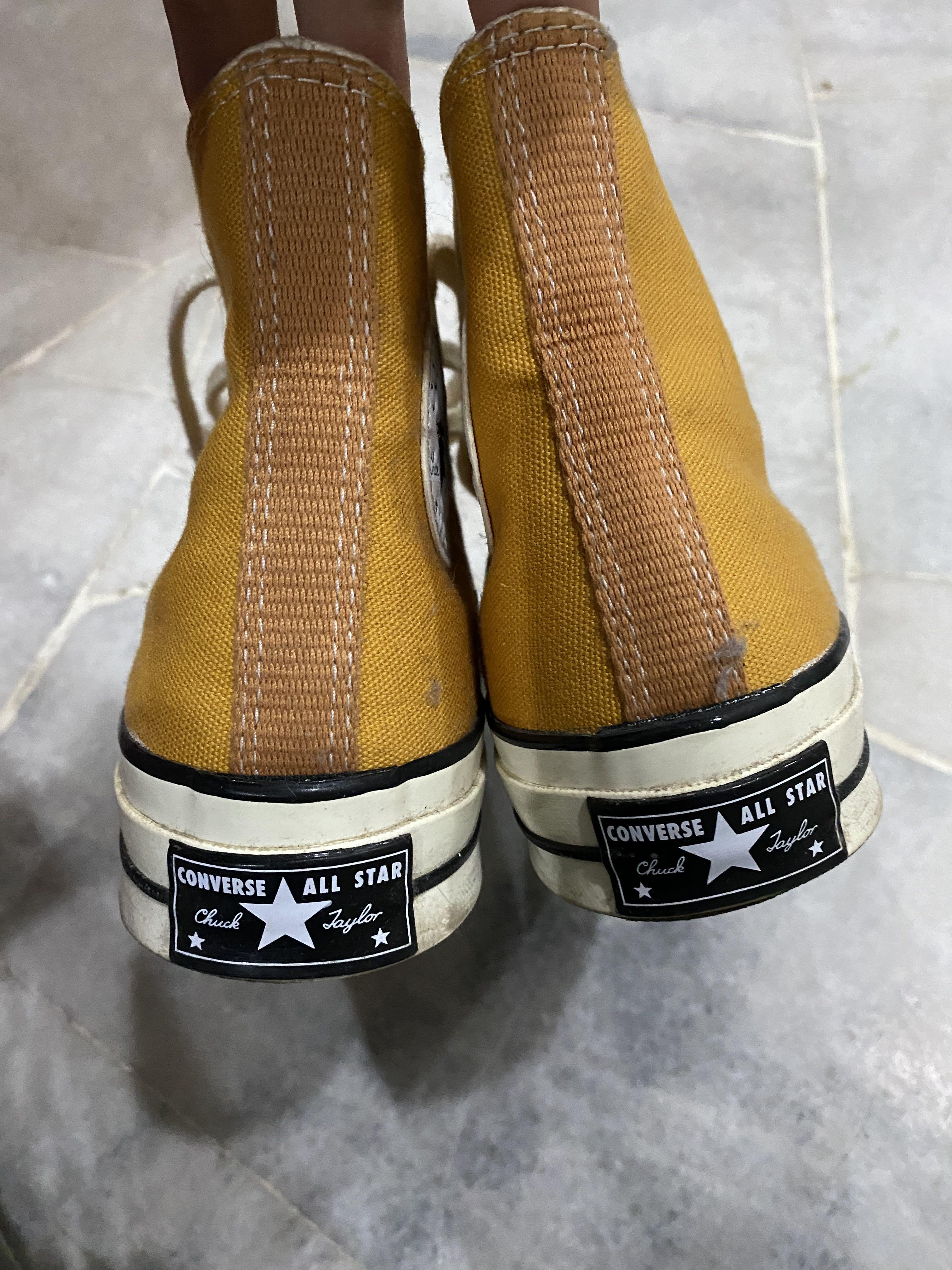 Converse 197s chuck best sale taylor hi sunflower yellow