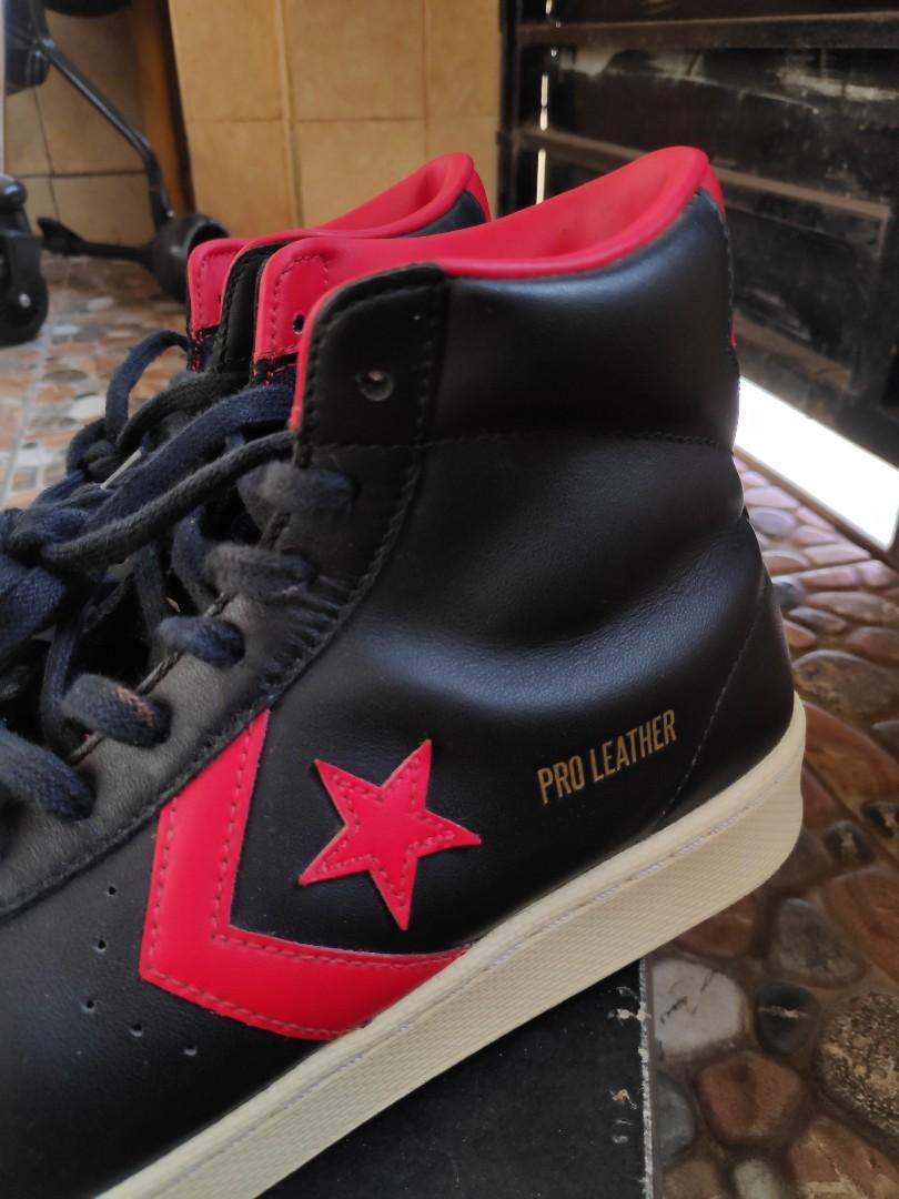 converse pro leather mid top