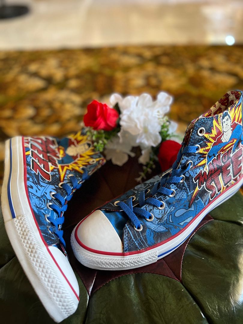 Converse x superman Men s Fashion Footwear Sneakers on