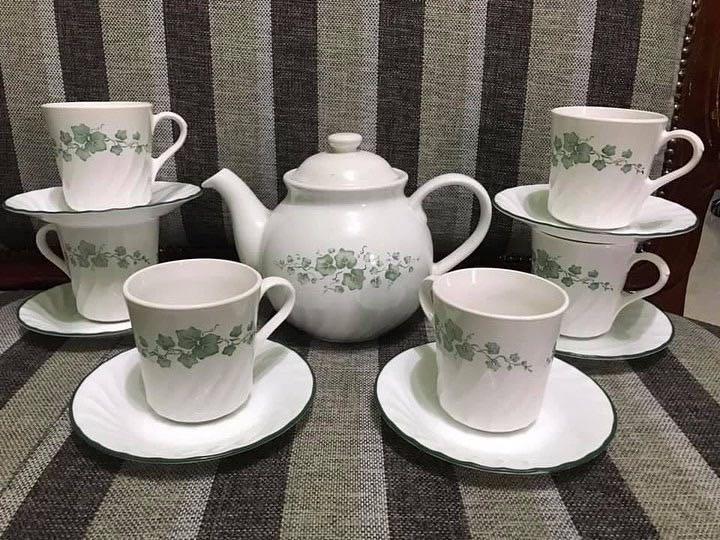 Corelle Callaway Teapot Sets Furniture Home Living Kitchenware
