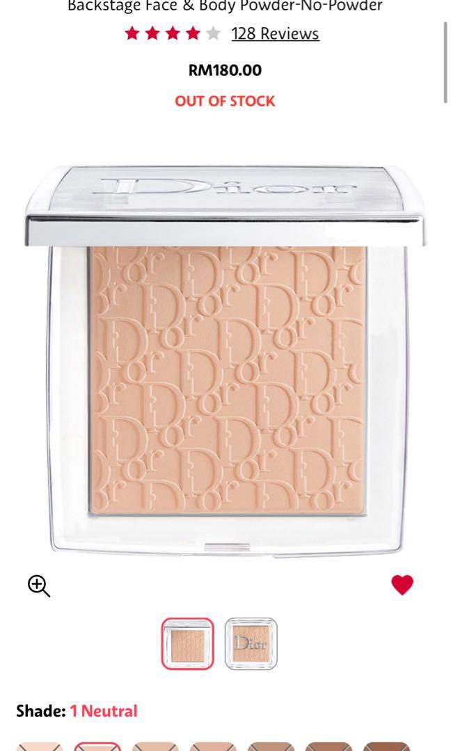 dior backstage face & body powder no powder stores