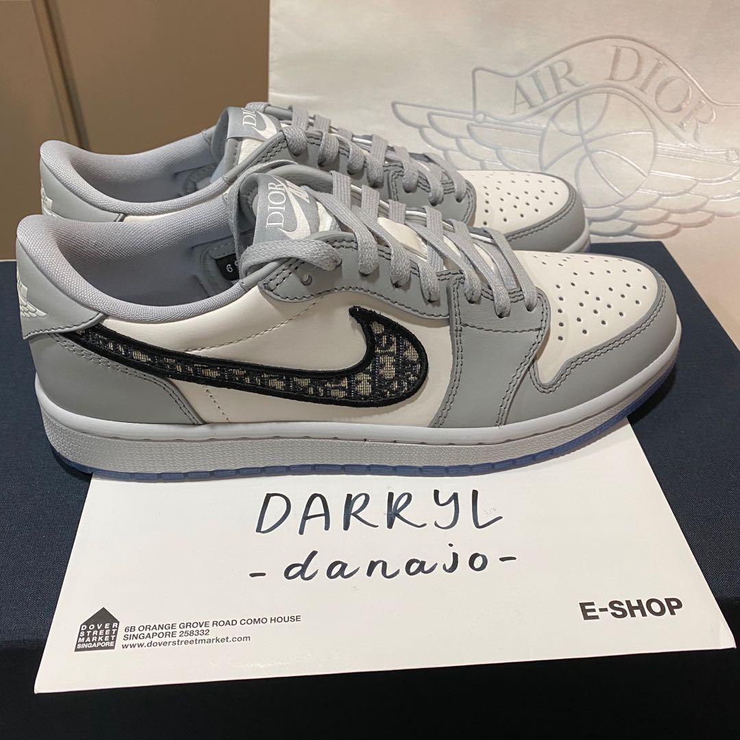 Dior x Jordan Low Men's Fashion, Footwear, Sneakers on