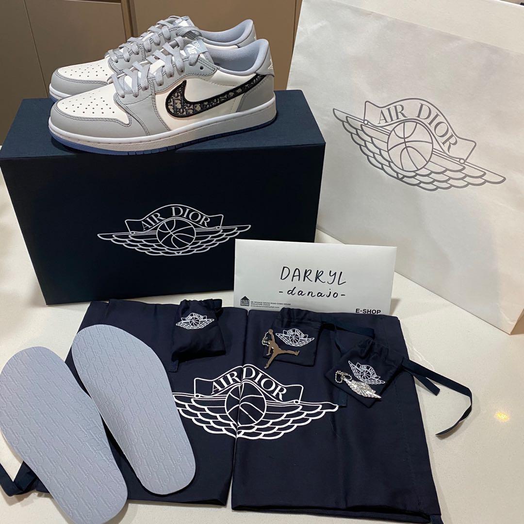 dior jordan 1 low box