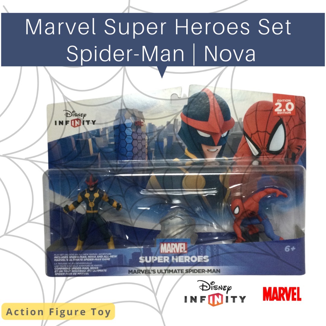 DISNEY INFINITY MARVEL SUPER HEROES (2.0) Spider Man Play Set Action