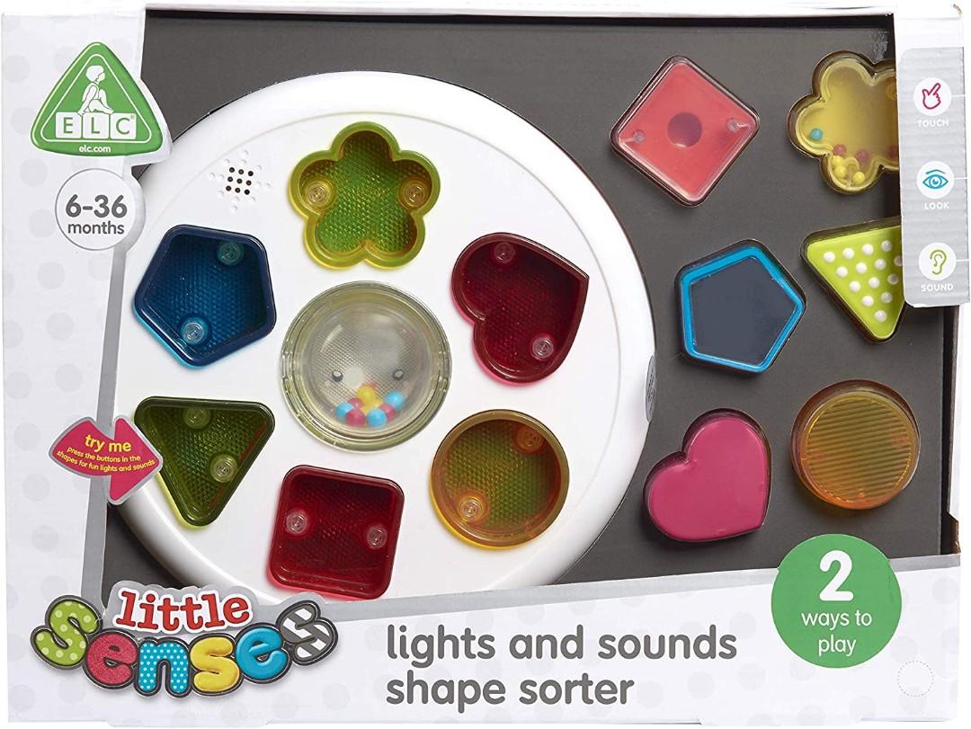 Little senses lights and sounds shape sorter outlet
