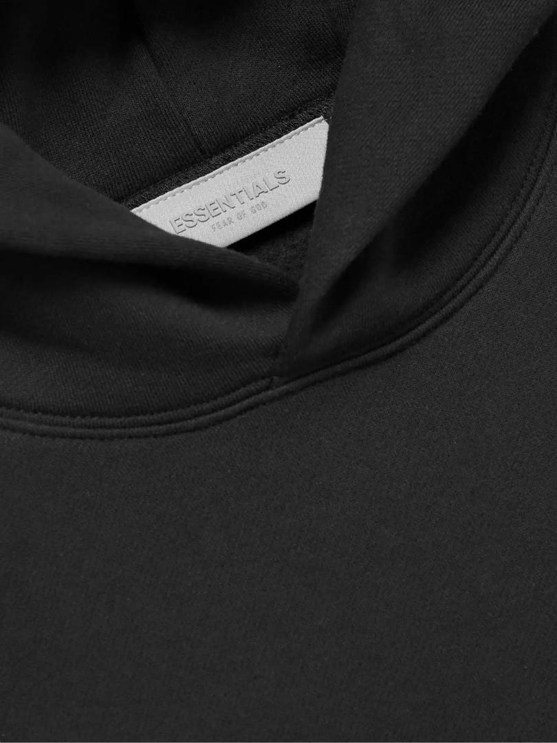 Fear Of God Essentials hoodie SS22 Stretch Limo, Men's Fashion, Coats, Jackets and Outerwear on 