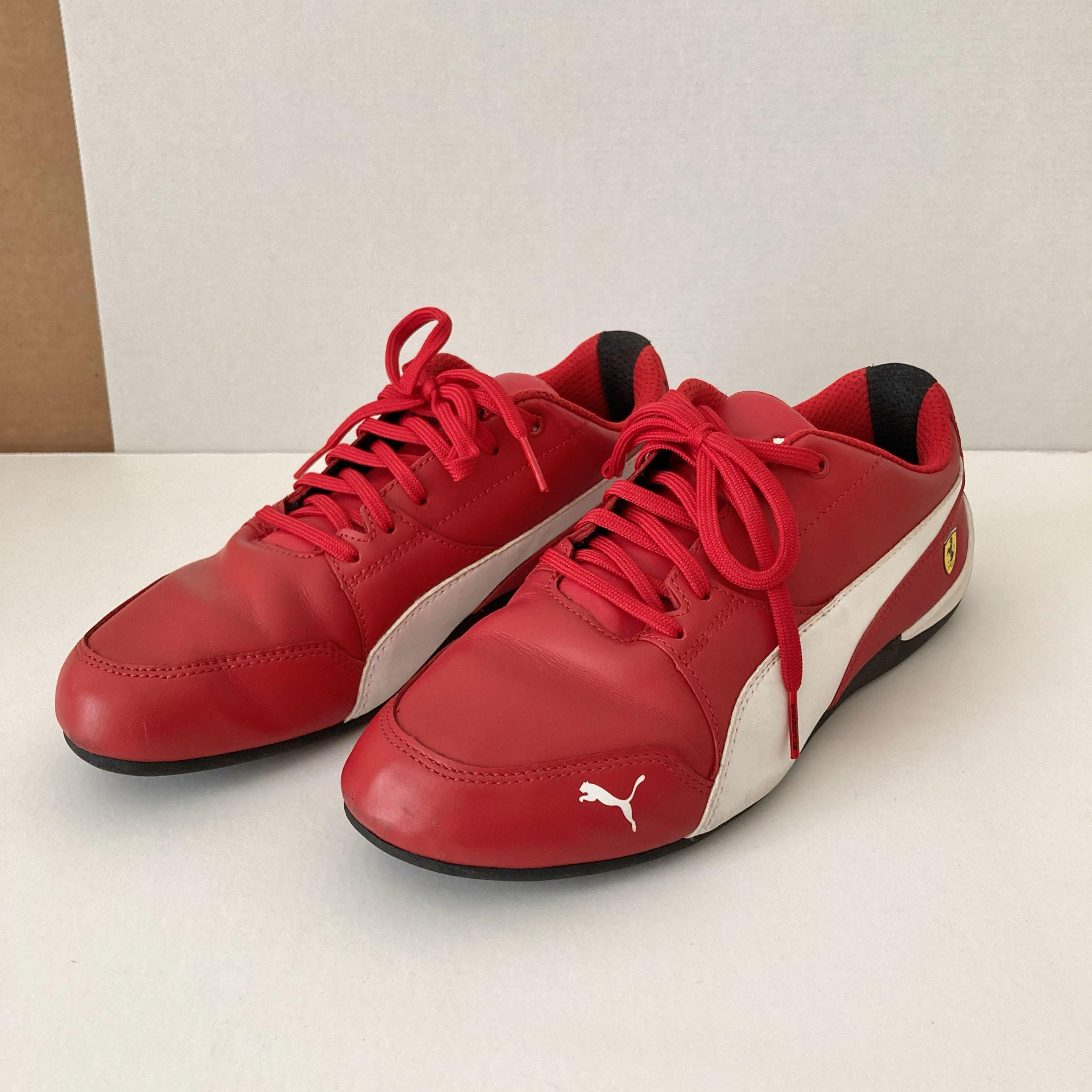 Puma ferrari shoes on sale high top red
