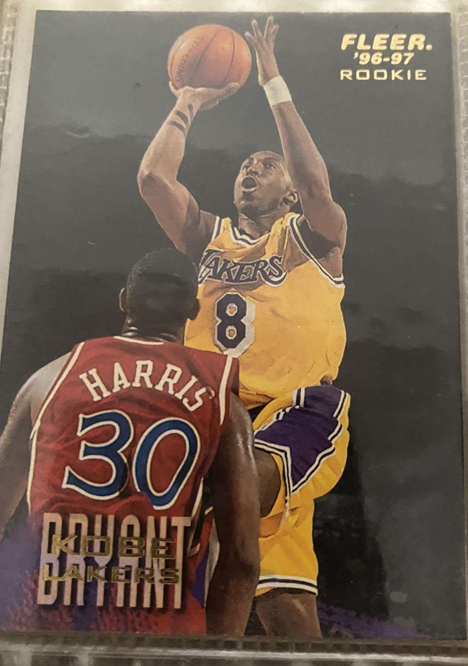 Fleer kobe bryant rookie card online