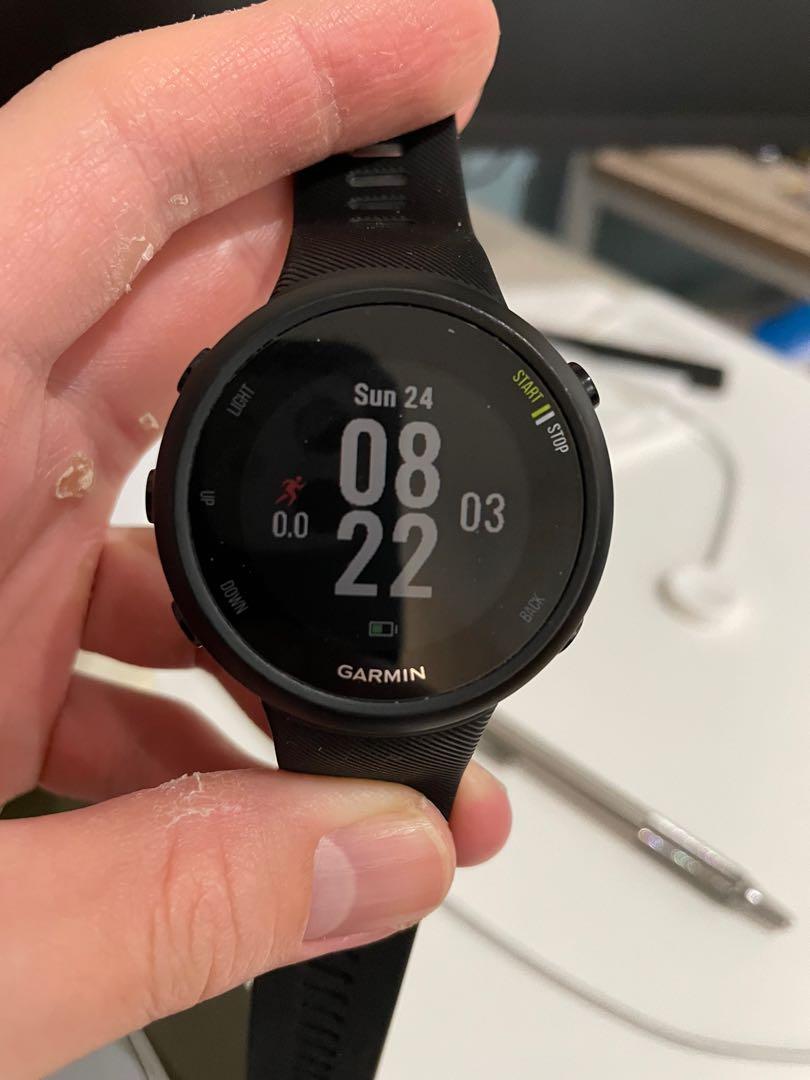 For Sale Garmin Forerunner 45 read description Men s Fashion Watches Accessories Watches on Carousell