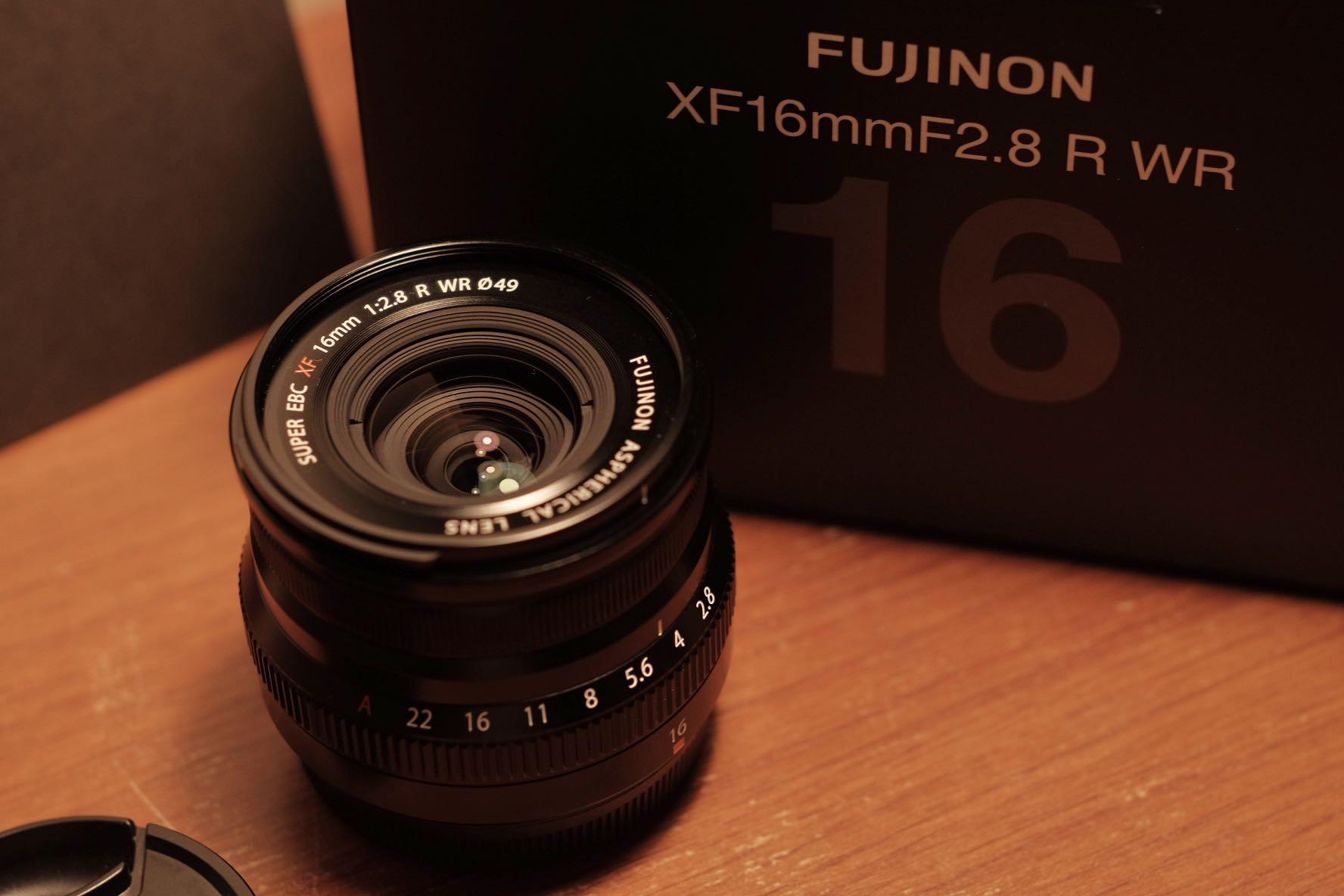 Fujifilm XF 16mm F2.8 R WR 廣角定焦鏡, 相機攝影, 相機在旋轉拍賣