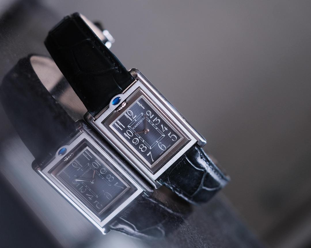 Cartier tank basculante sales 2405