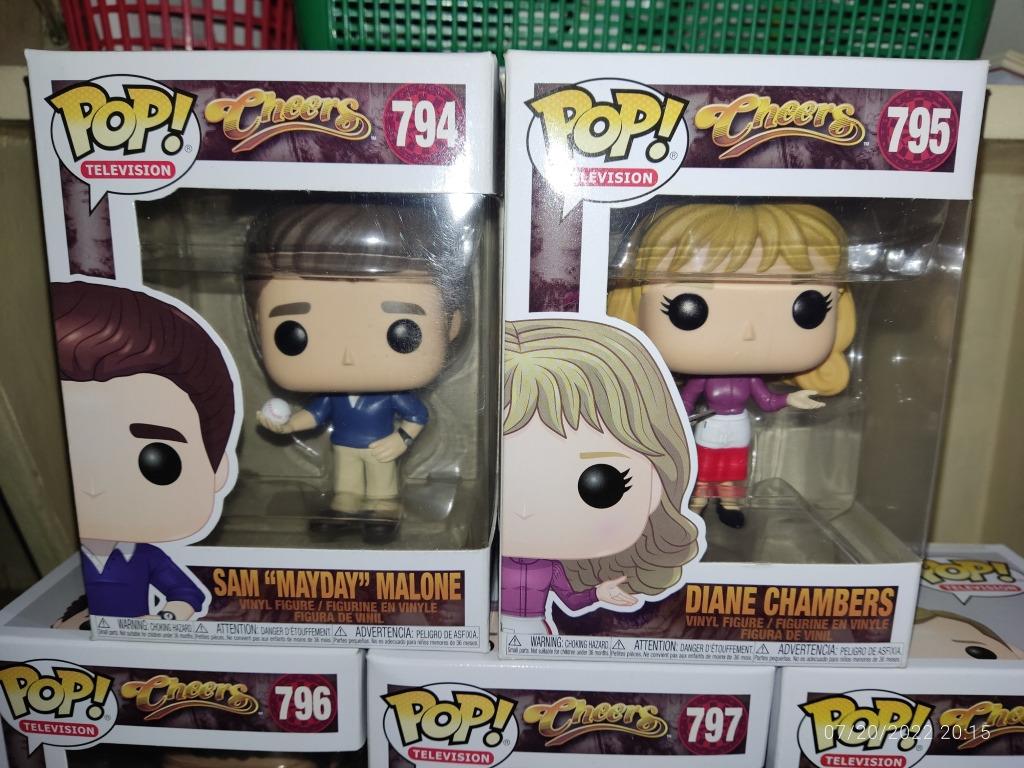Funko Pop - Cheers set (Category: Designer & Blind Box Toys) located in Rizal. Submitted by johnalvin (Listing ID 1174628661, Image 2). Description: Funko Pop Original. Cheers 5 - piece TV Set Sam Mayday Malone Diane Chambers Norm Peterson Cliff Clavin Woody Boyd selling only as set Box condition 8 - 9/10 Figures never out of the box Ships with free plastic protector and carton sorter box Location : Taytay, Rizal send GCash to my verified GCash a
