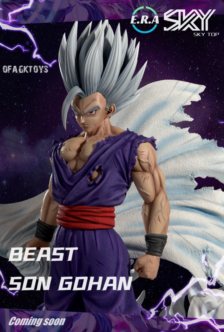 🔥Gk新品預訂🔥Sky Top 龍珠- 野獸悟飯Beast, 興趣及遊戲, 玩具& 遊戲 