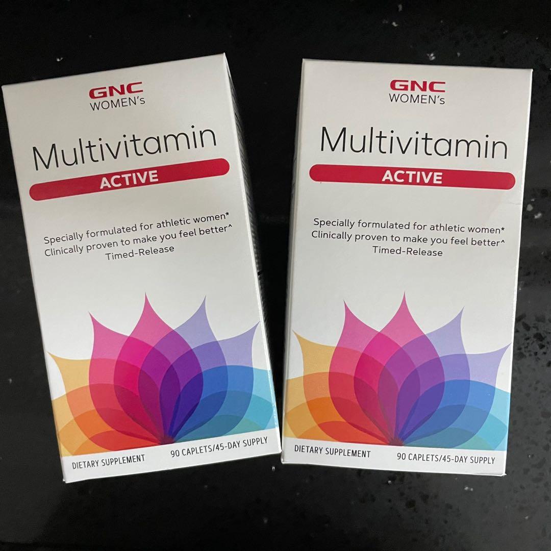 GNC Multivitamin Active x2 bottles, Health & Nutrition, Health