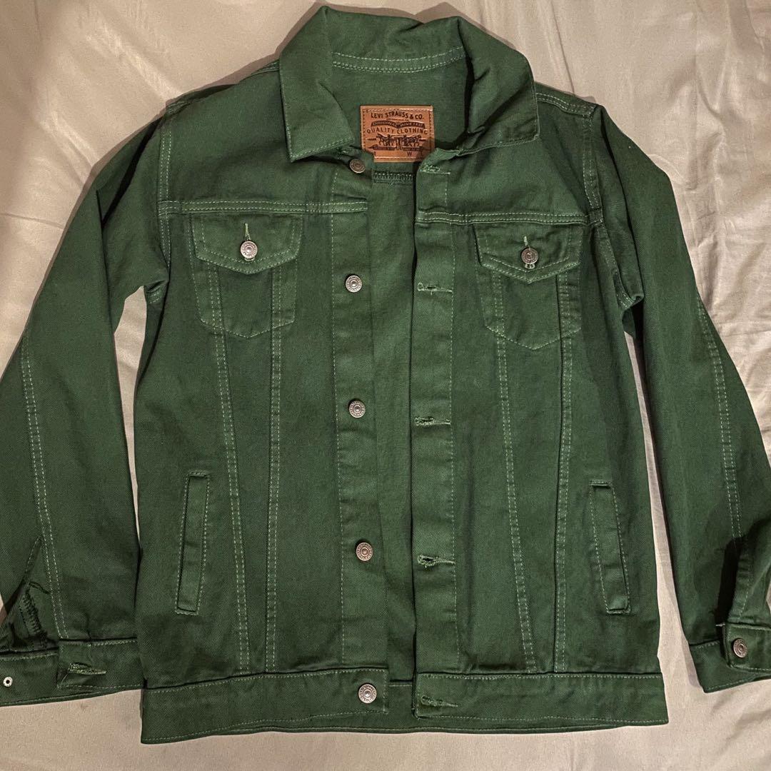 Forest green levis clearance