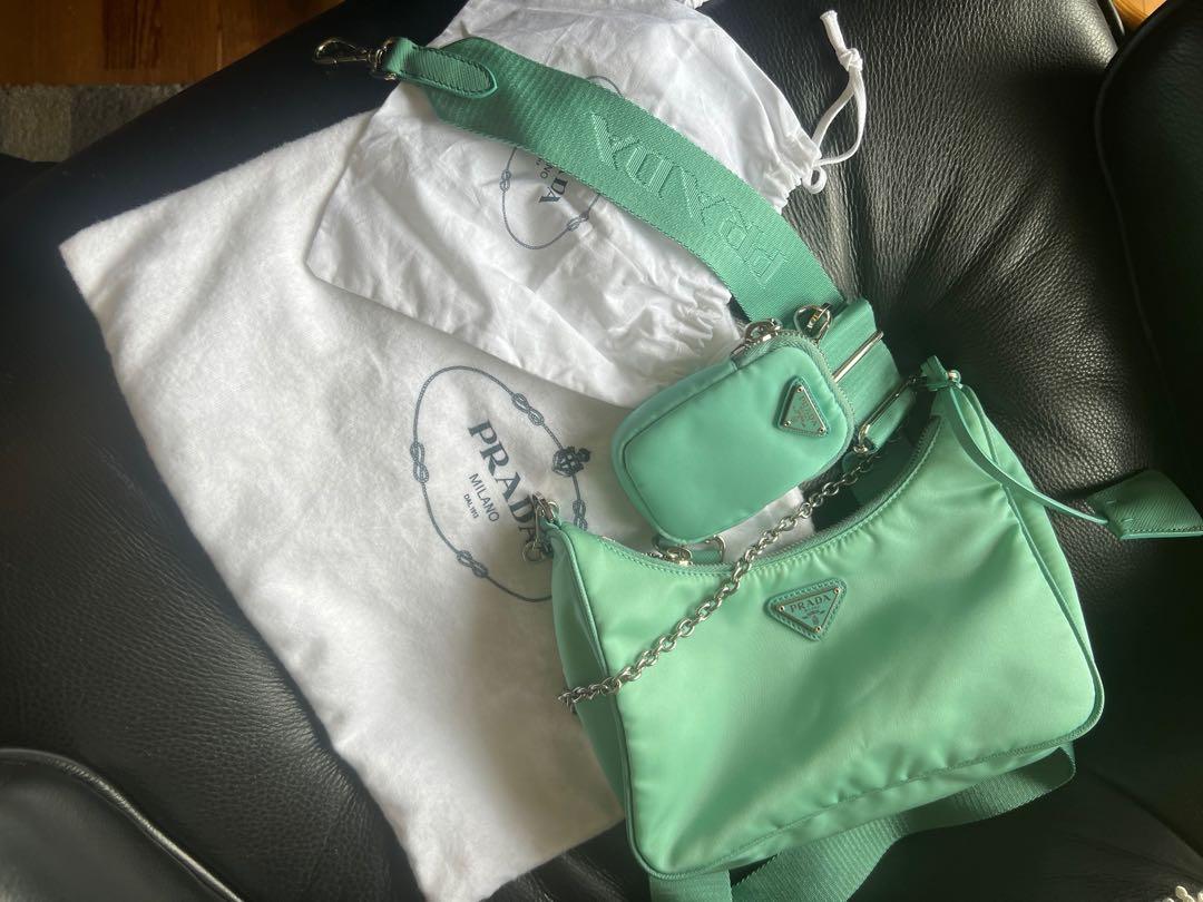 PRADA Nylon Re-Edition 2005 Shoulder Bag Giada, Luxury, Bags & Wallets on  Carousell