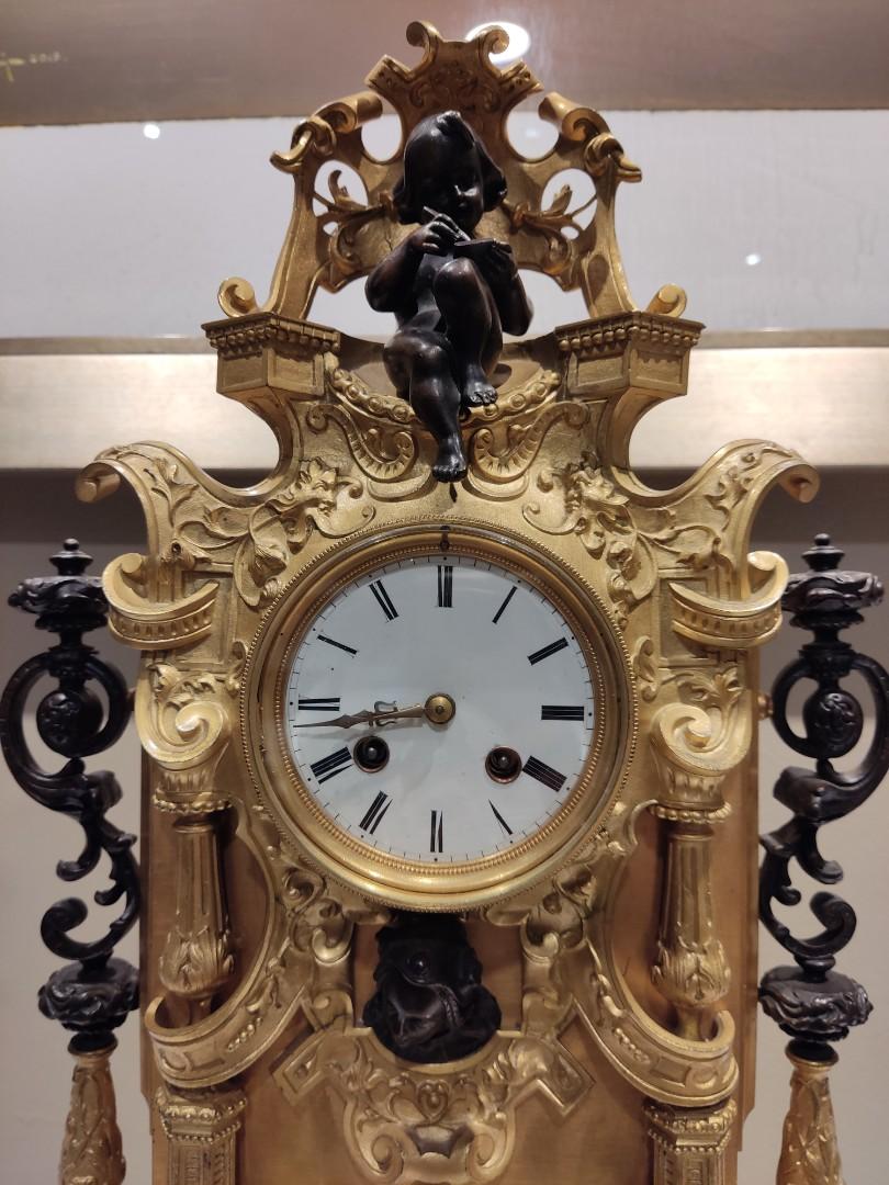 Harrods Gothic Clock, Furniture & Home Living, Home Decor, Clocks on