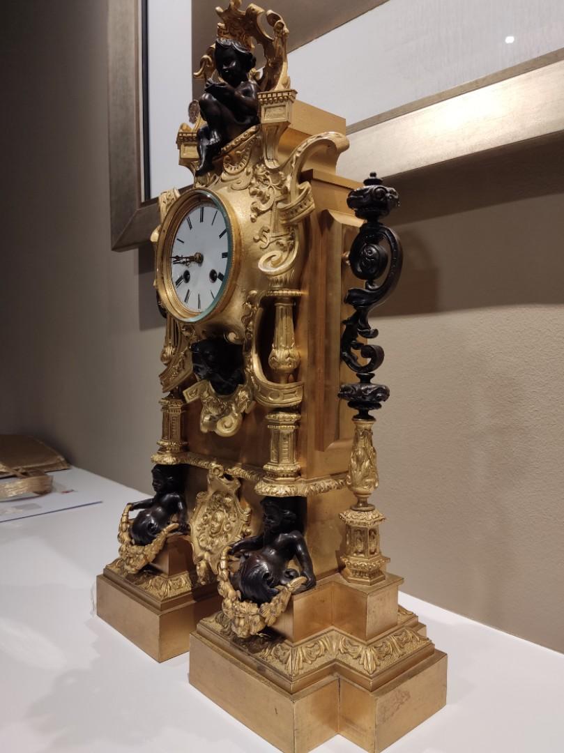 Harrods Gothic Clock, Furniture & Home Living, Home Decor, Clocks on
