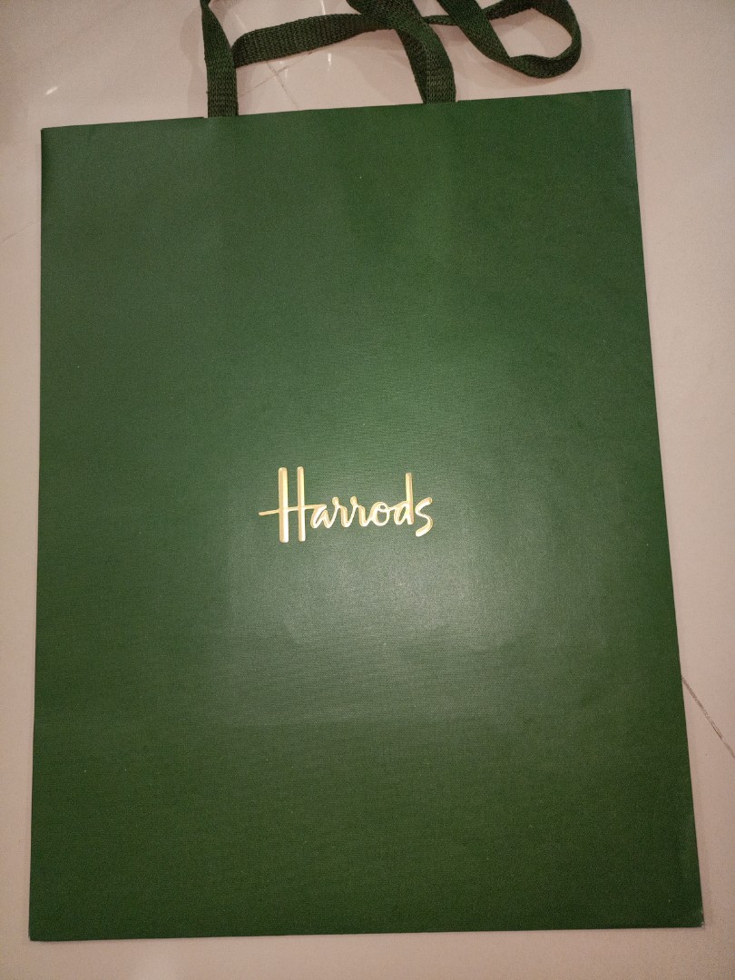 Harrods paper bag hotsell