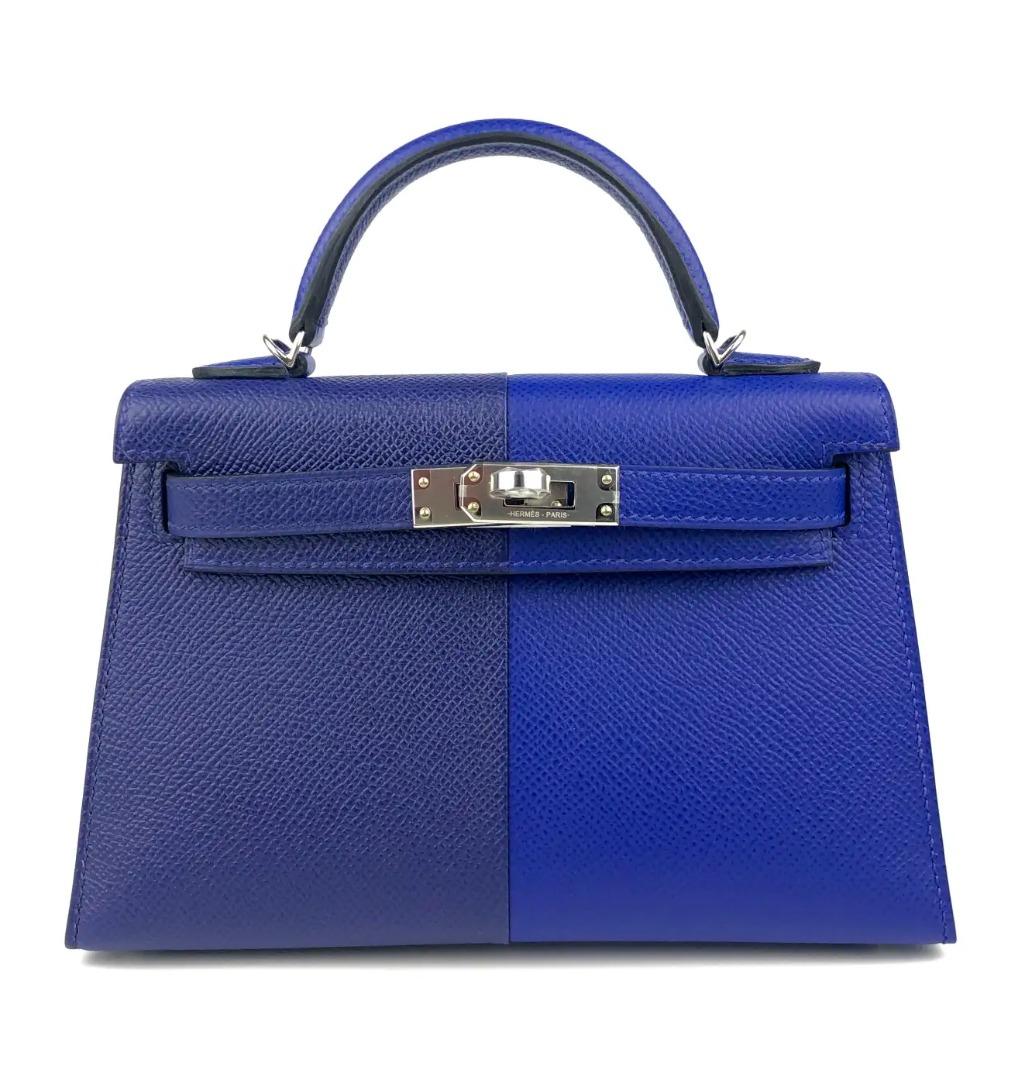 hermes kelly blue