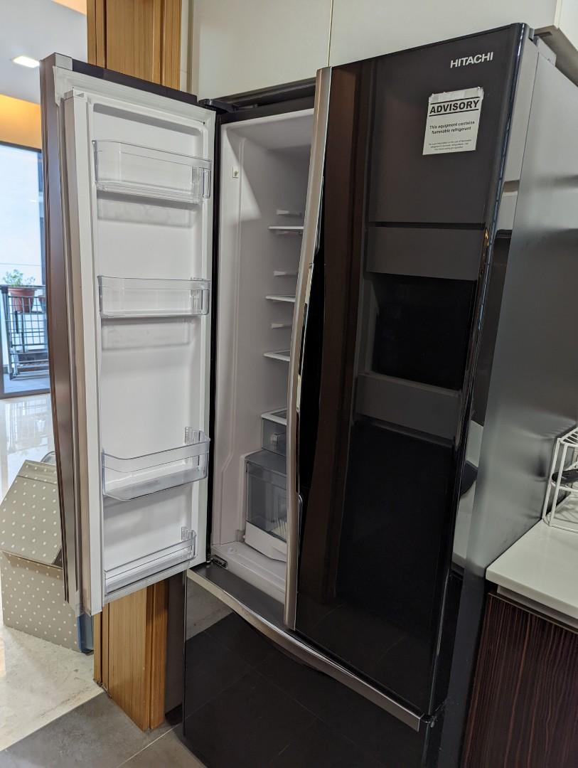 Hitachi 3 door fridge freezer excellent condition, TV & Home