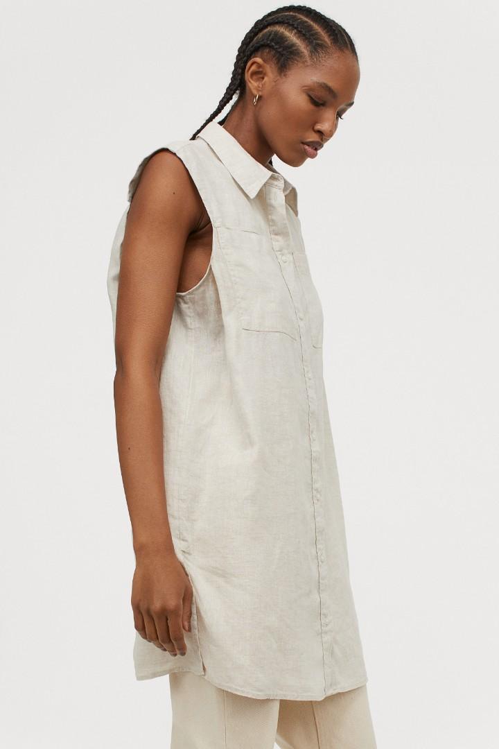 H&m maxi hot sale shirt dress