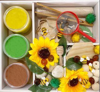 Honeybee Play Dough Kit | Montessori Educational Sensory Toy