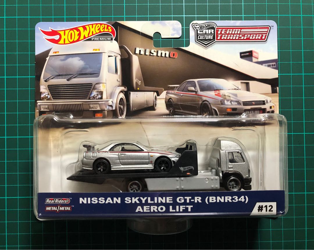 Hot Wheels Skyline R34 Team Transport Hobbies Toys Toys