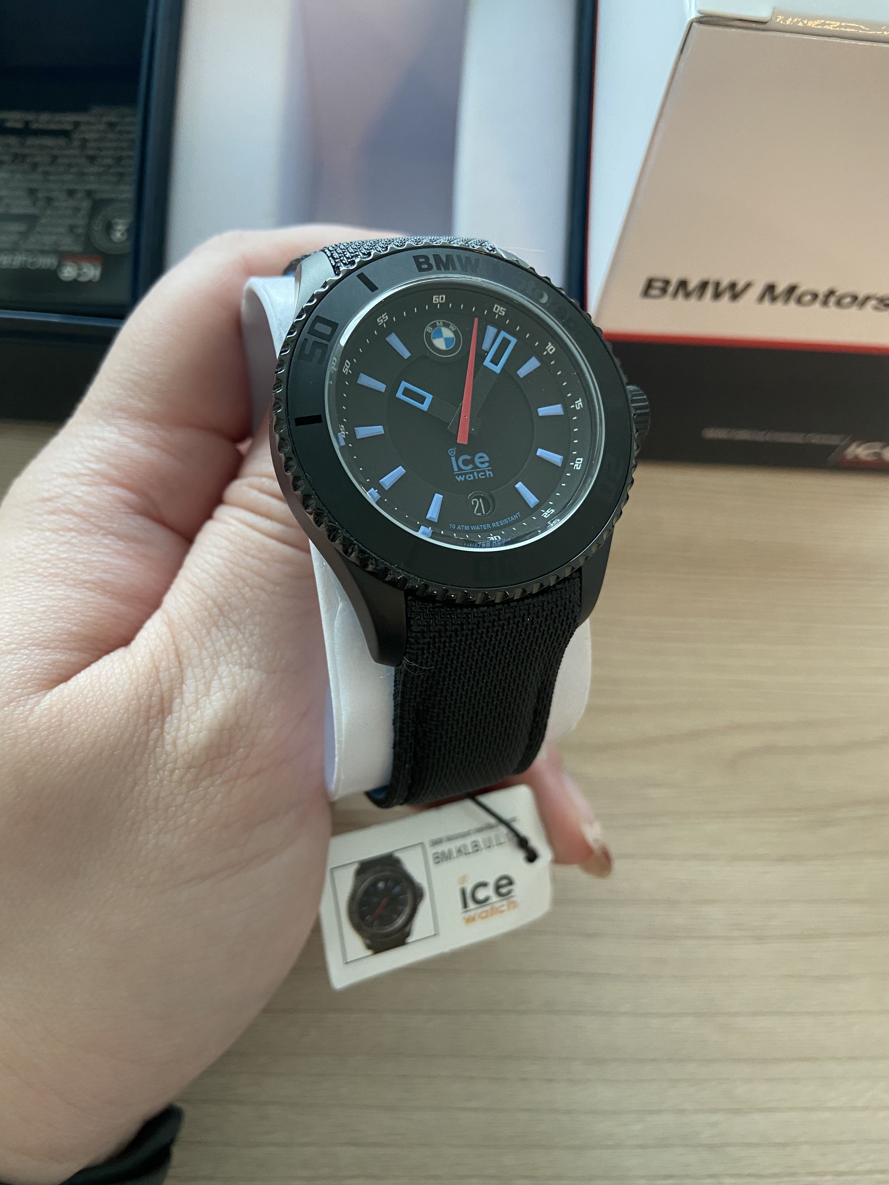 Ice Watch BMW Motorsports Steel Black Unisex BM.KLB.U.L.14