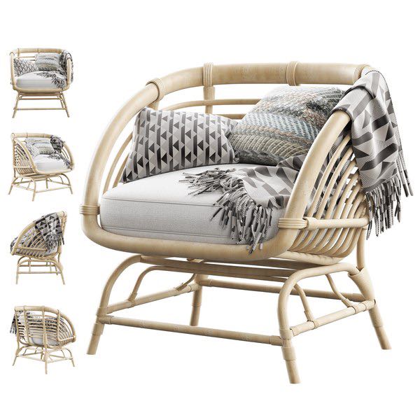Buskbo rattan online chair