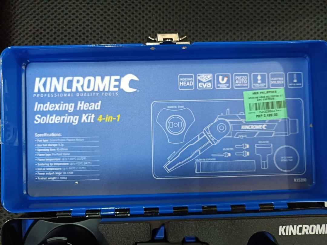 Kincrome indexing store head soldering kit