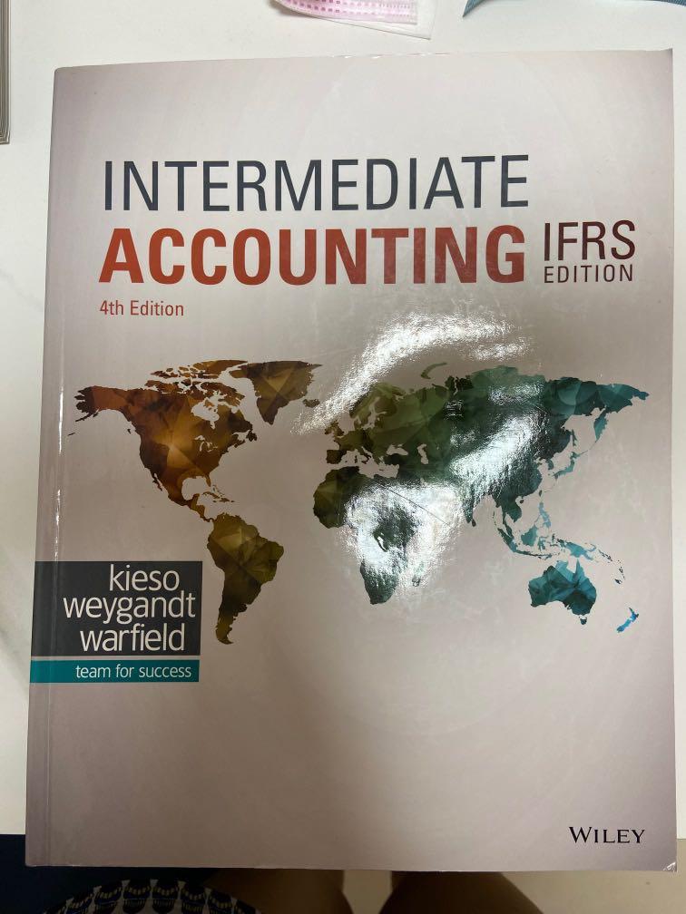 4th　IFRS　文具,　Intermediate　教科書-　Accounting　興趣及遊戲,　Edition　Edition,　書本　Carousell