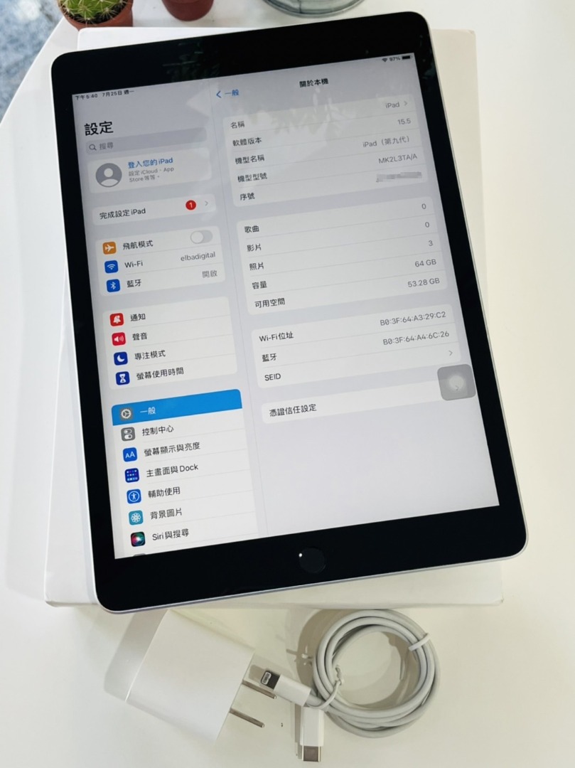 買い手 Apple iPad 第9世代 10.2型 Wi-Fi 64GB MK2K3J… タブレット www