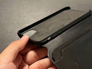 iPhone 11 Pro Max Leather Folio from Apple (Black case color)