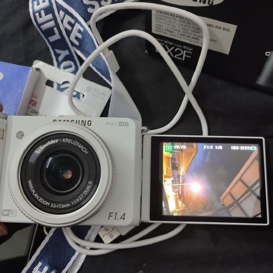 Jual seadanya SAMSUNG EX2F SMART CAMERA MIRRORLESS, Photography