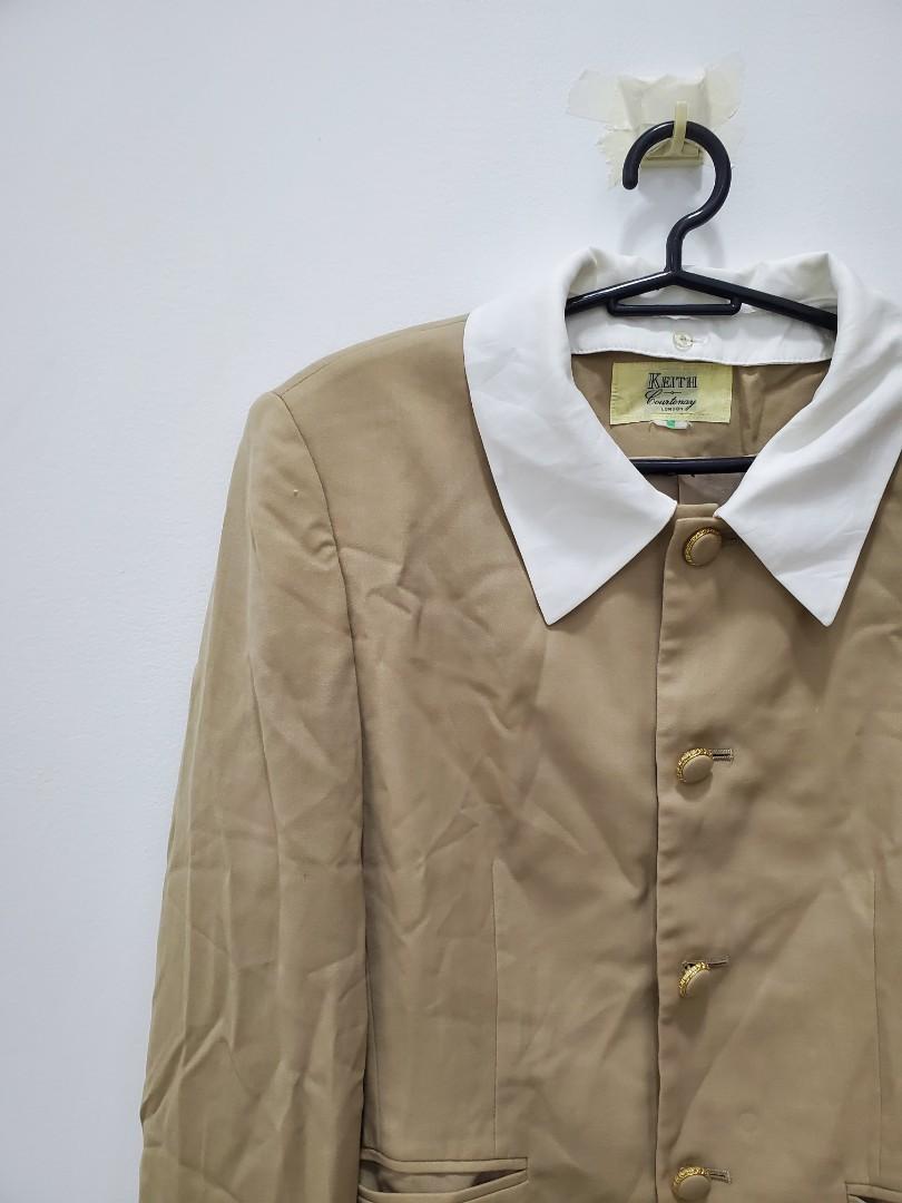 Keith Courtenay London Beige Blazer, Men's Fashion, Coats, Jackets and  Outerwear on Carousell