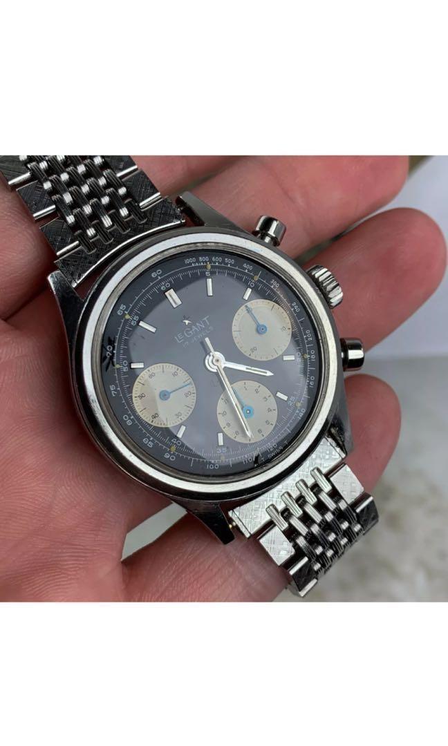 LeGant Caliber 146HP Chronograph By Zenith For Montgomery Ward Luxury Watches on Carousell