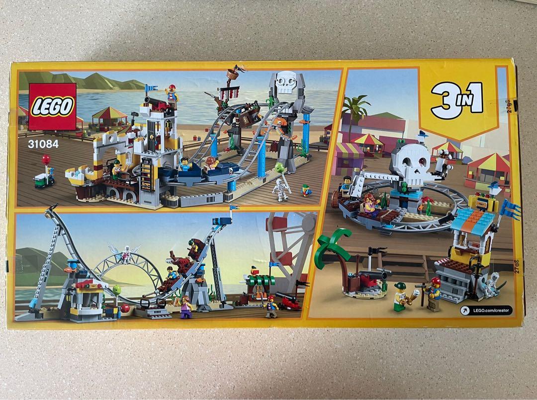 LEGO 31084 Creator 3 in 1 Pirate Roller Coaster, Hobbies & Toys