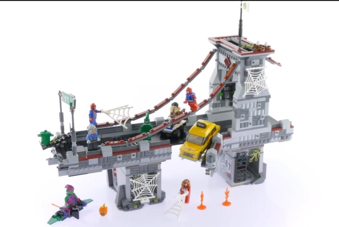 Lego Marvel Super Heroes Spider-Man: Web Warriors Ultimate Bridge Battle  76057, Hobbies & Toys, Toys & Games On Carousell