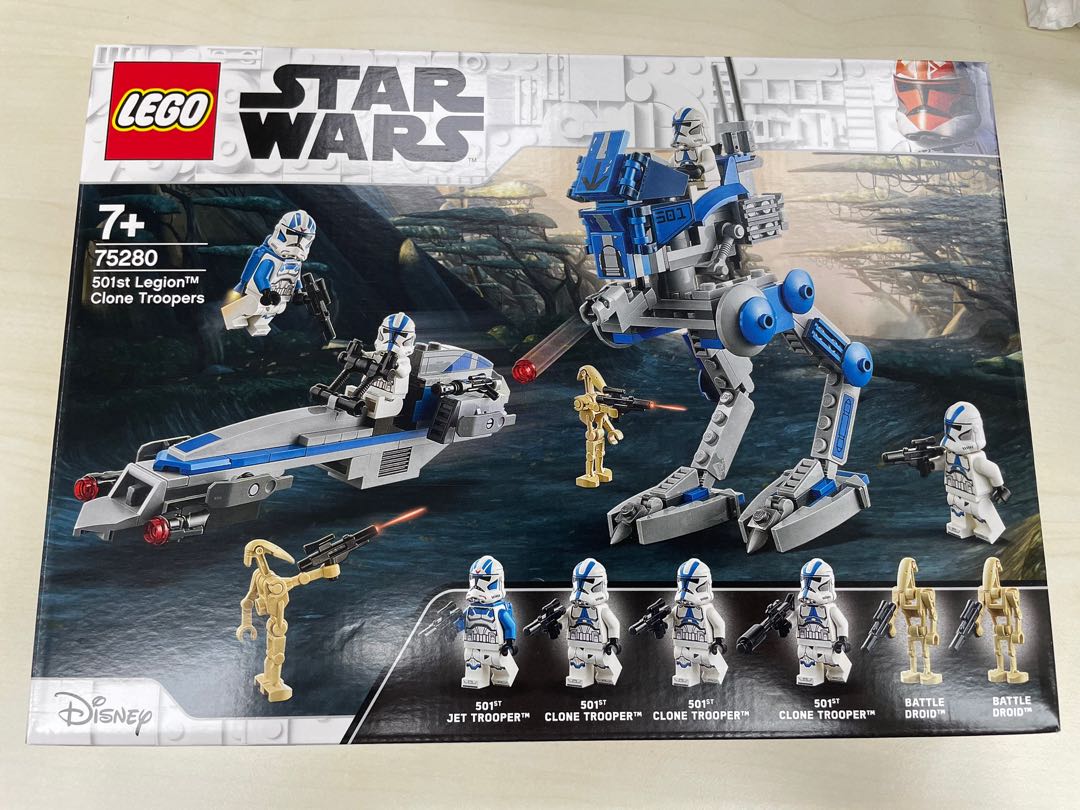 LEGO Star Wars 501st Legion™ Clone Troopers 75280 x 1 盒(MISB 