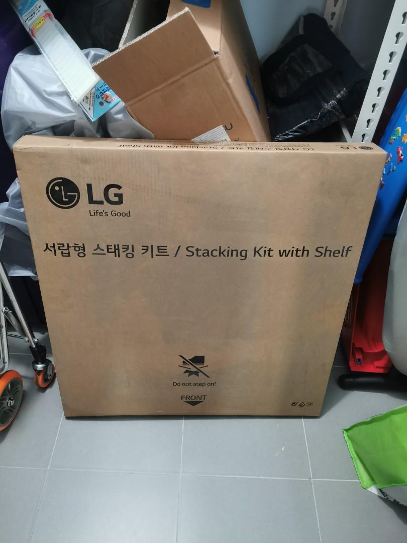 LG stacking kit, TV & Home Appliances, Other Home Appliances on Carousell