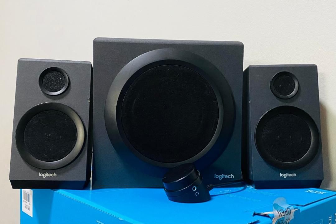 Logitech Z333 Speaker System with Subwoofer, Audio, Soundbars, Speakers