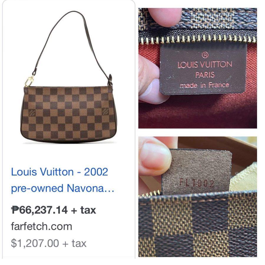 Louis Vuitton 2002 pre-owned Navona Mini Bag - Farfetch
