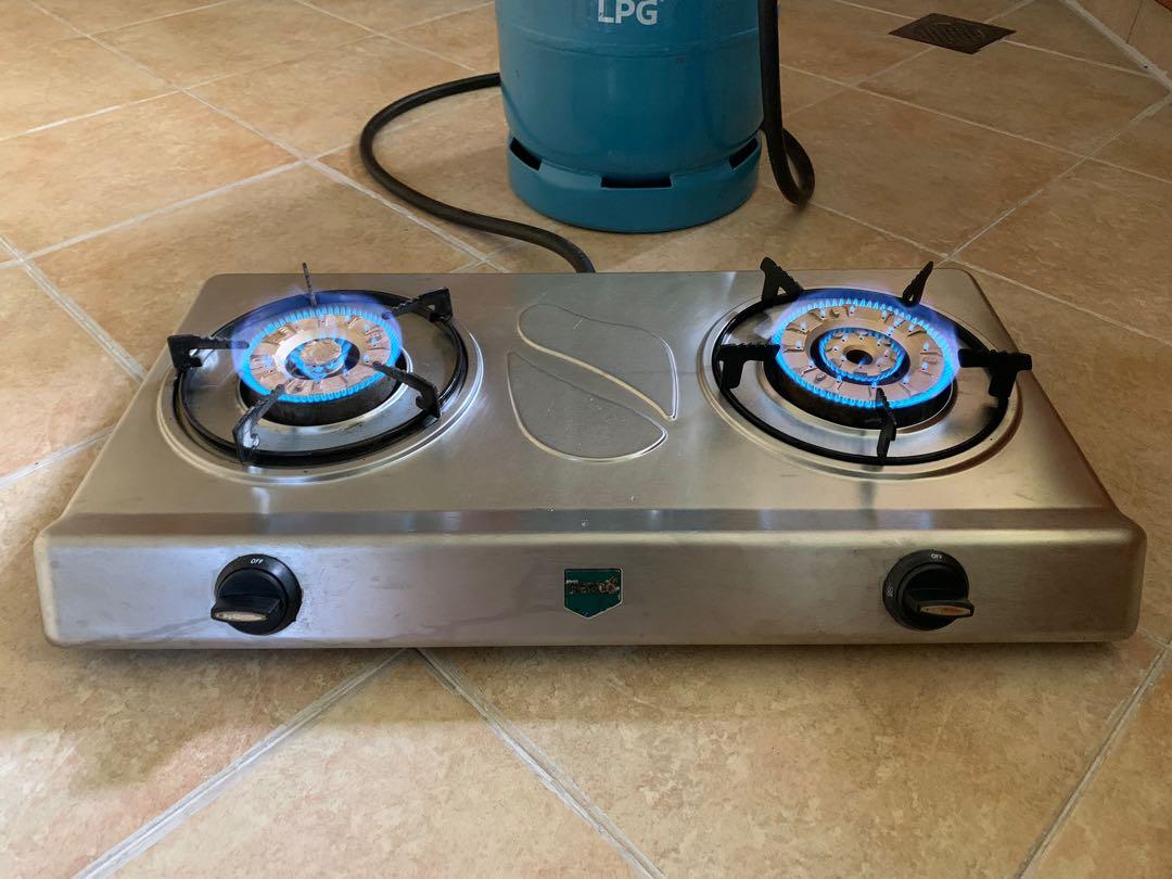 2 burner gas cooktop lpg
