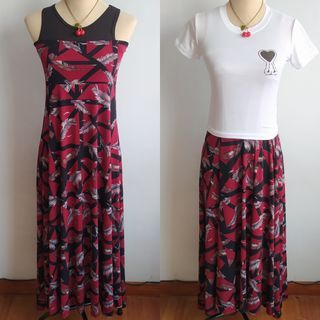 LuLaRoe Maxi Skirt Highwaist convertible dress