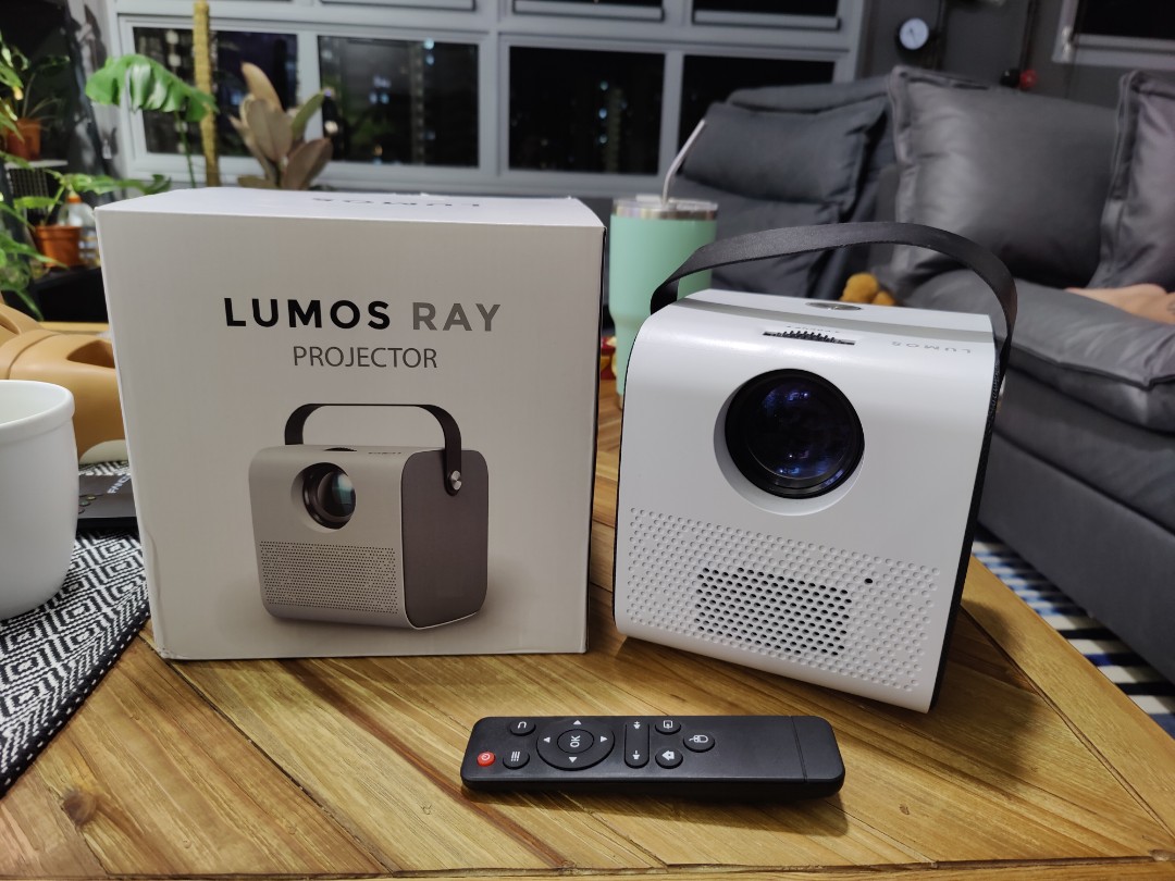 LUMOS RAY PROJECTOR ( With Netflix and YouTube), TV & Home Appliances