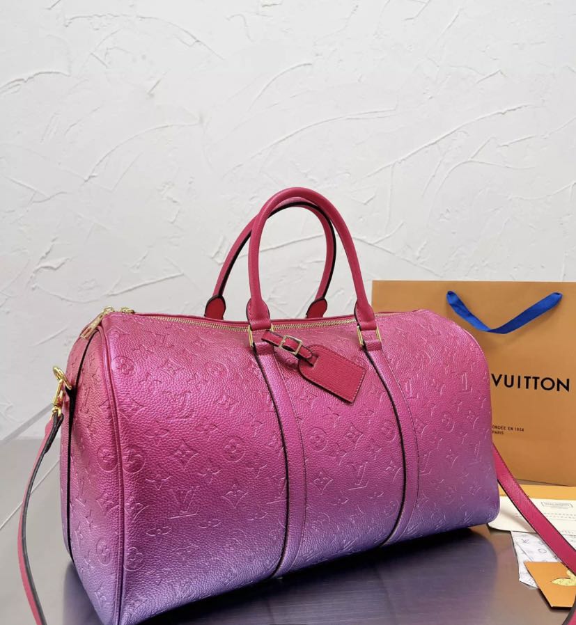 Pink clear louis vuitton best sale bag