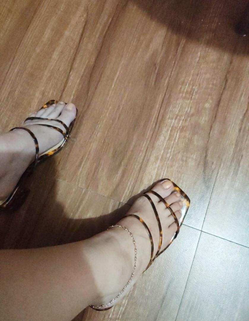 Marble Block Heels, Women's Fashion, Footwear, Heels on Carousell